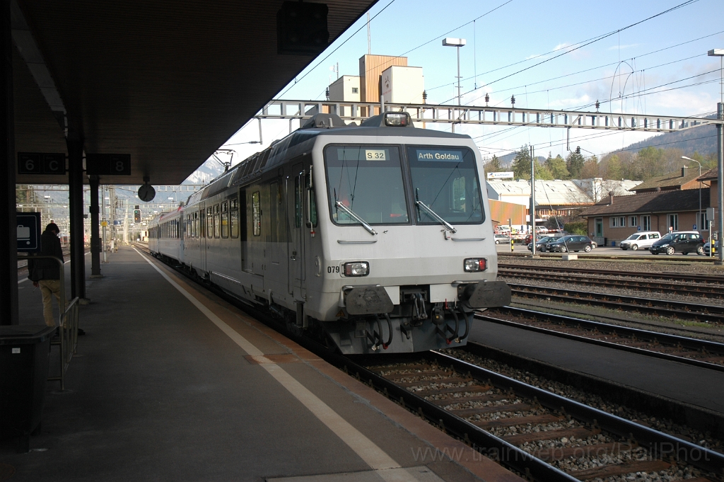 2777-0044-260413.jpg - SOB RBDe 566.079-0 "Richterswil-Samstagern" / Arth-Goldau 26.4.2013