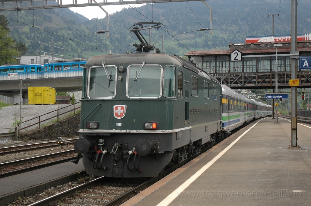 2796-0046-070513.jpg - SBB-CFF Re 4/4'' 11161 / Arth-Goldau 7.5.2013