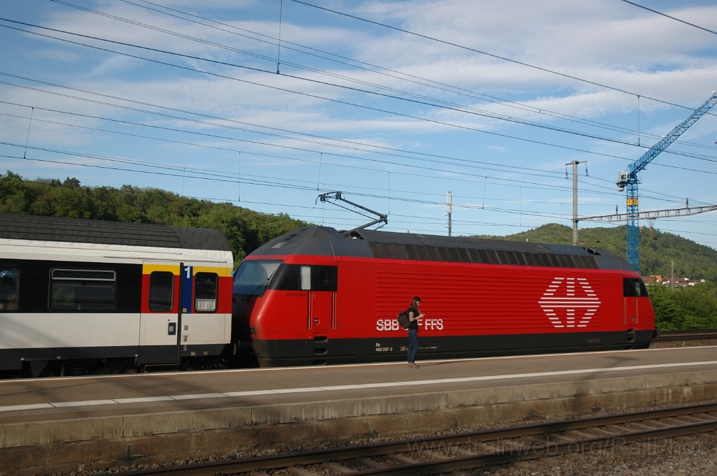 2799-0014-080513.jpg - SBB-CFF Re 460.057-3 "Val-de-Ruz" / Killwangen-Spreitenbach 8.5.2013