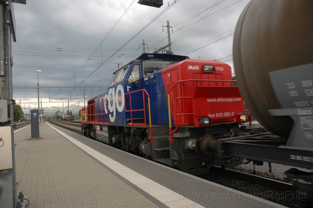 2833-0031-040613.jpg - SBB-CFF Am 843.085-2 / Pfäffikon SZ 4.6.2013