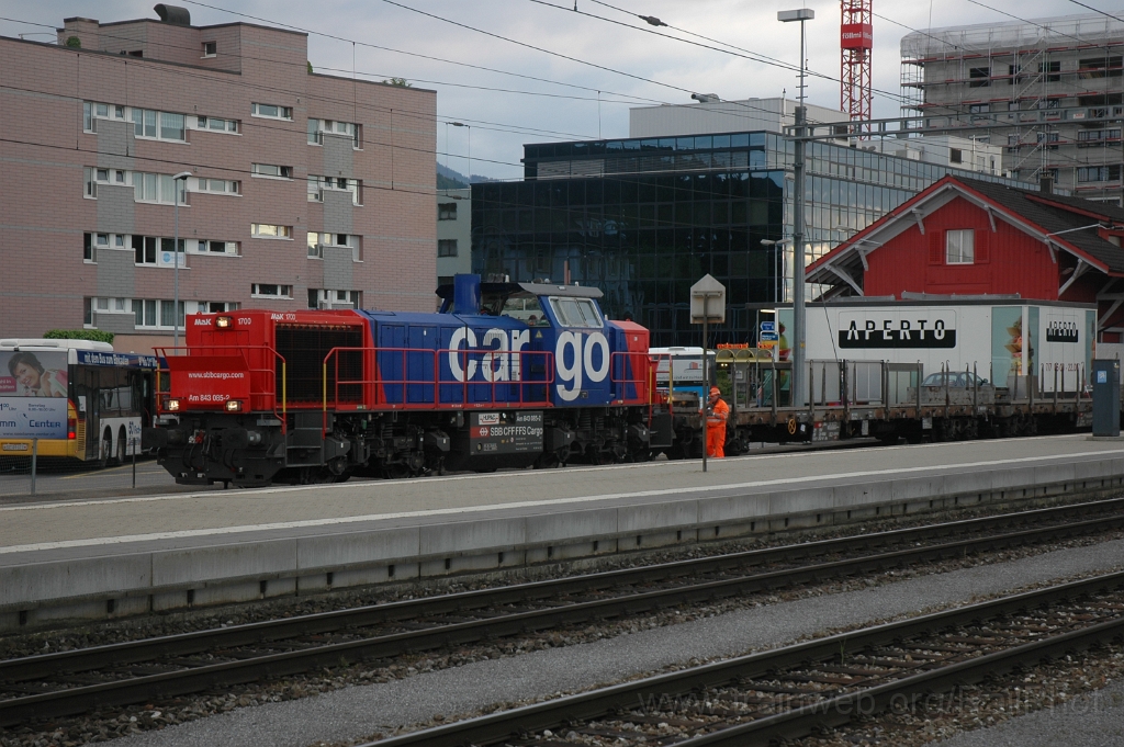 2834-0035-040613.jpg - SBB-CFF Am 843.085-2 / Pfäffikon SZ 4.6.2013