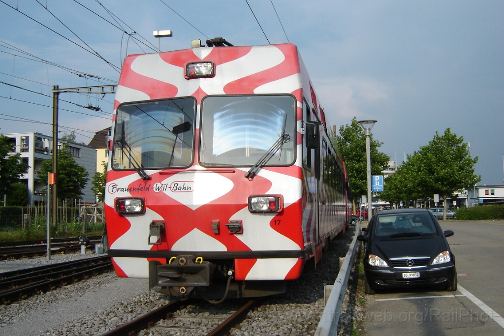 2861-0038-090713.jpg - FW Be 4/4 17 "Tuttwil" / Wil 9.7.2013