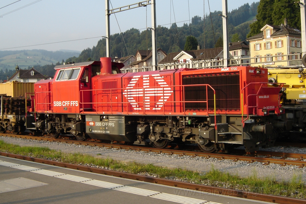 2862-0026-110713.jpg - SBB-CFF Am 843.015-9 / Wattwil 11.7.2013