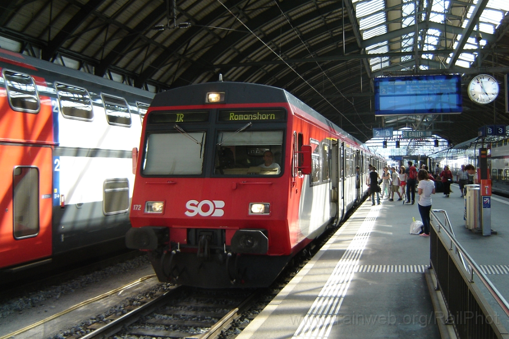 2863-0025-140713.jpg - SOB ABt 172 / St.Gallen HB 14.7.2013