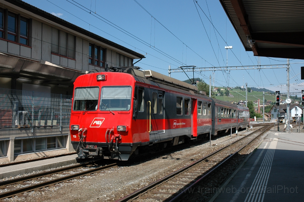 2873-0040-270713.jpg - AB BDeh 4/4 13 / Appenzell 27.7.2013