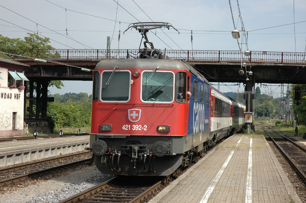 2888-0028-030813.jpg - SBB-CFF Re 421.392-2 / Lindau Hbf 3.8.2013