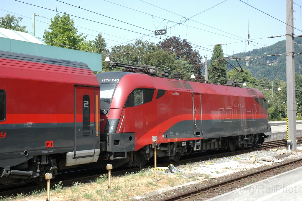 2894-0001-030813.jpg - ÖBB 1116.243 / Bregenz Hbf 3.8.2013