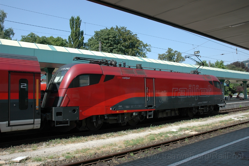 2894-0006-030813.jpg - ÖBB 1116.243 / Bregenz Hbf 3.8.2013