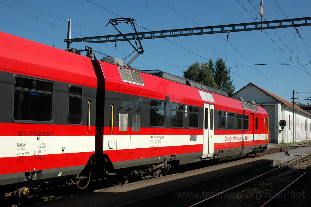 2901-0031-110813.jpg - CJ RBDe 560.141-4 «La Vouivre» / Bonfol 11.8.2013