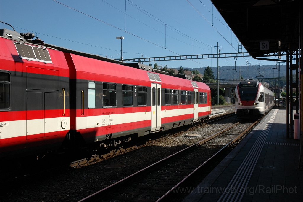 2902-0012-110813.jpg - CJ Bt 941 + SBB-CFF RABe 521.015 / Porrentruy 11.8.2013