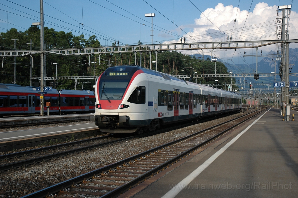 2914-0024-160813.jpg - SBB-CFF RABe 523.003 / Arth-Goldau 16.8.2013