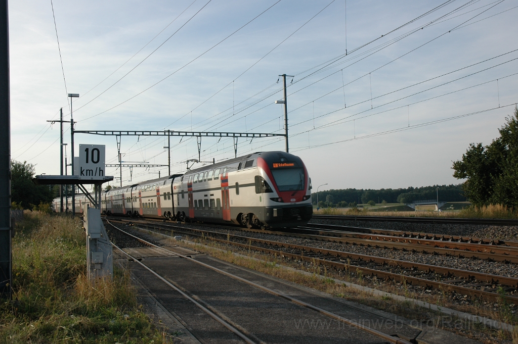2922-0020-220813.jpg - SBB-CFF RABe 511.022 «Kanton St.Gallen» / Rümlang 22.8.2013