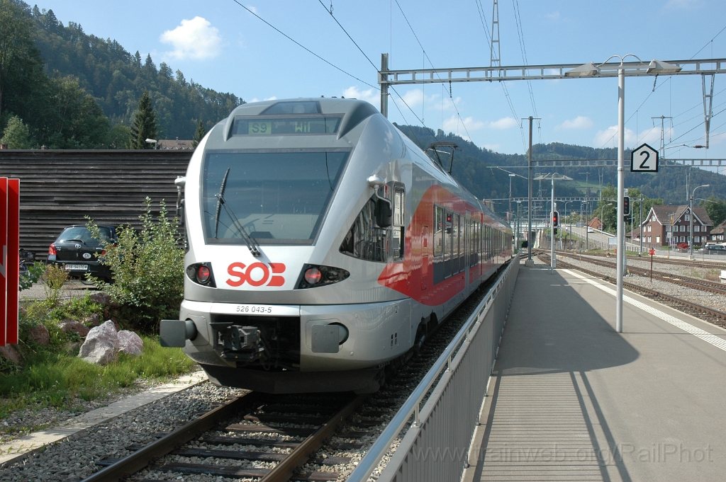 2929-0046-310813.jpg - SOB RABe 526.043-5 / Wattwil 31.8.2013