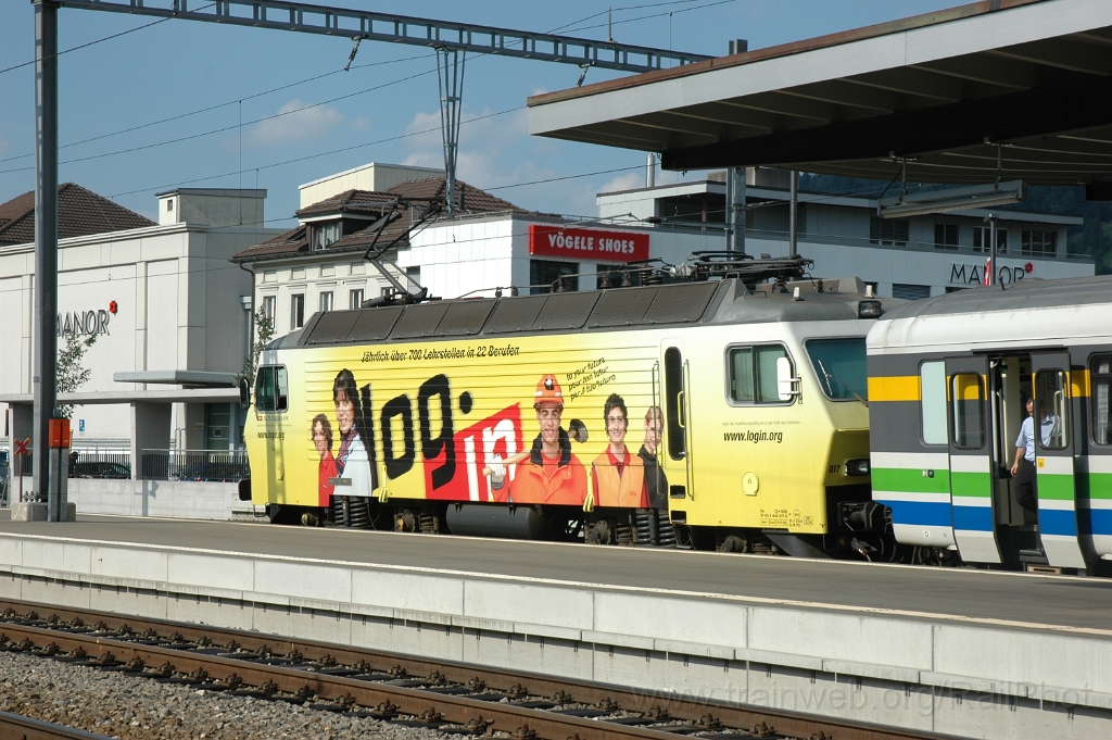 2930-0027-310813.jpg - SOB Re 446.017-6 «Login» / Wattwil 31.8.2013