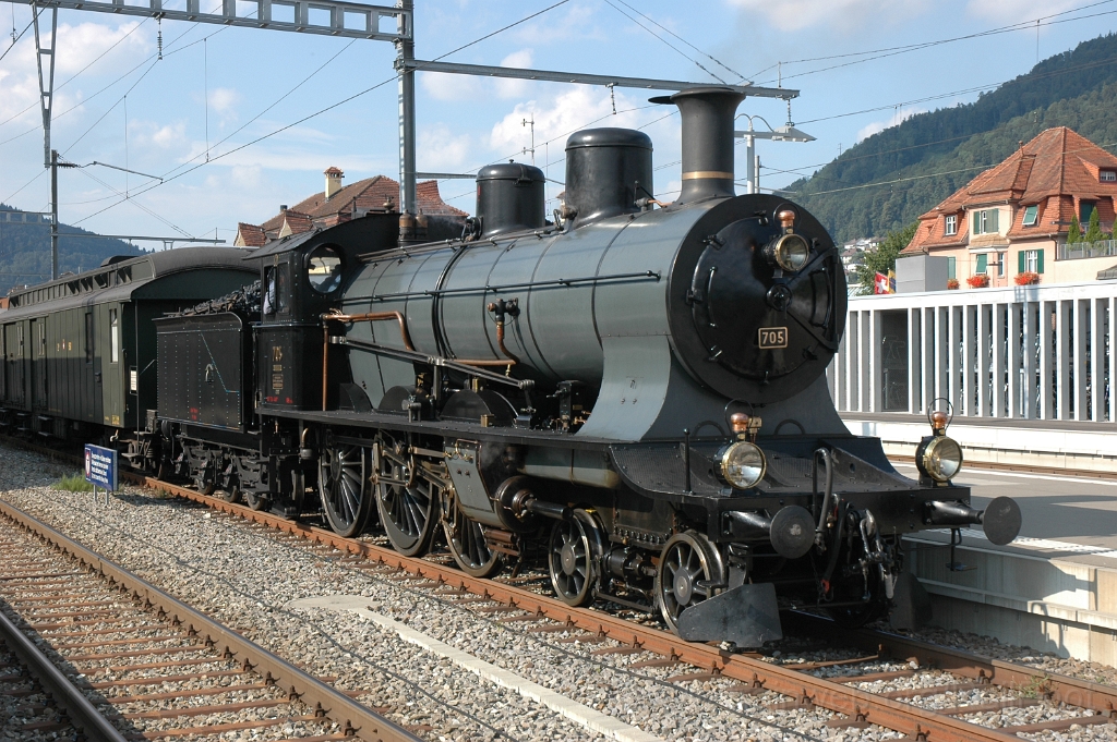 2931-0026-310813.jpg - SBB-CFF A 3/5 705 / Wattwil 31.8.2013