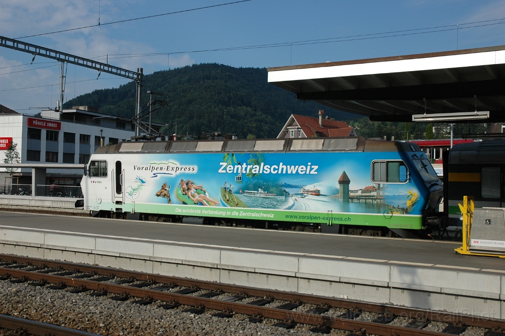 2932-0027-310813.jpg - SOB Re 456.091-8 «Romanshorn» / Wattwil 31.8.2013
