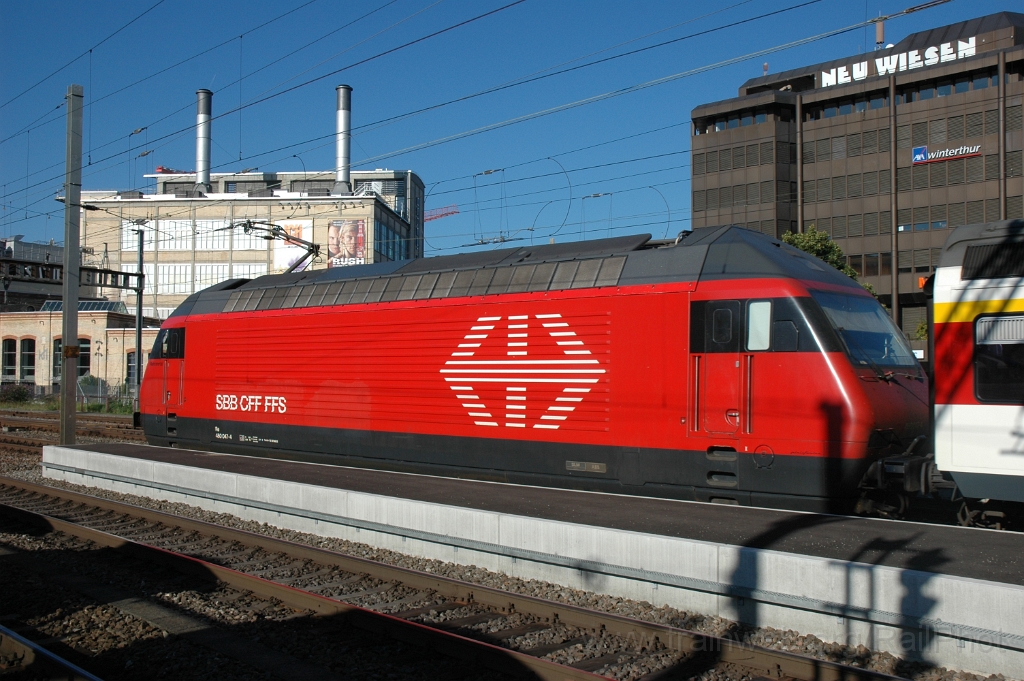 2933-0029-040913.jpg - SBB-CFF Re 460.047-4 "Maderanertal" / Winterthur 4.9.2013