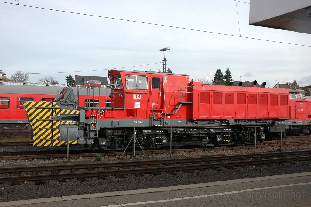 3001-0020-081113.jpg - DBAG 716.002-1 / Fulda Hbf 8.11.2013