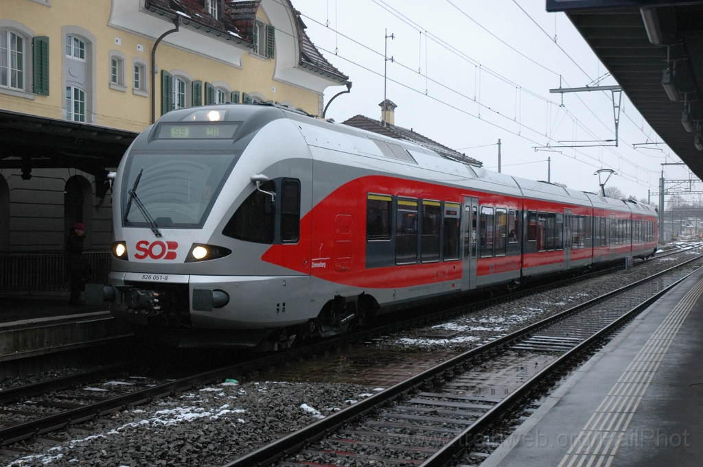 3013-0008-231113.jpg - SOB RABe 526.051-8 "Zimmerberg" / Wattwil 23.11.2013