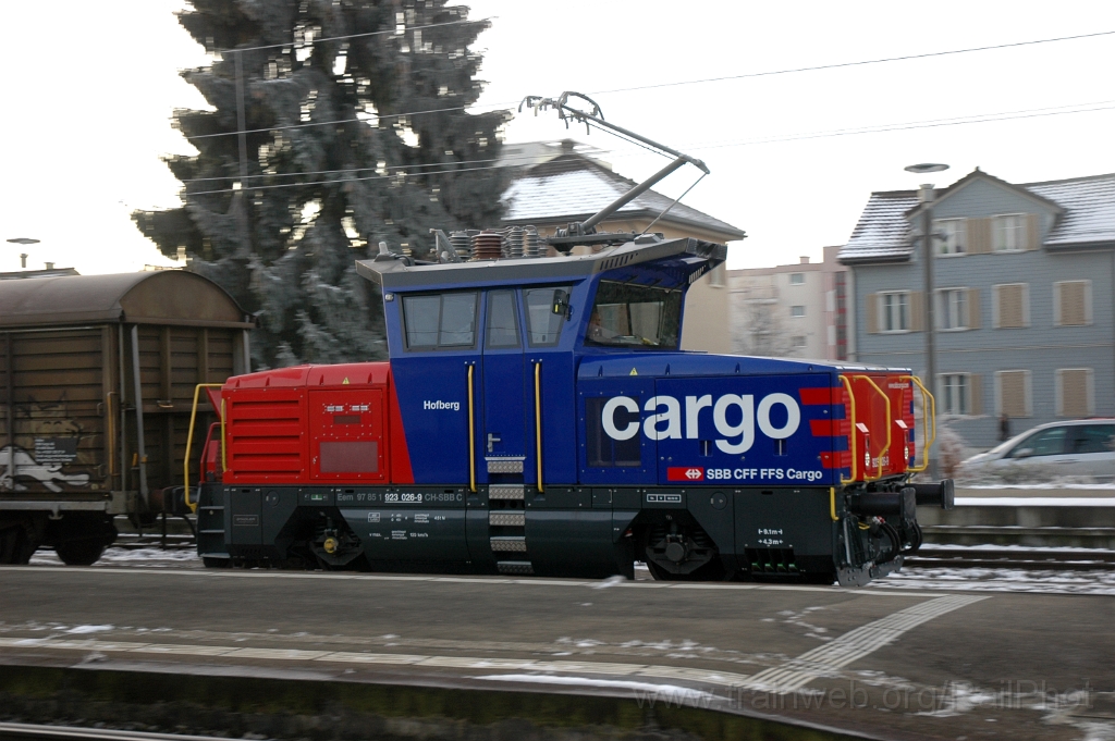 3015-0031-041213.jpg - SBB-CFF Eem 923.026-9 "Hofberg" / Wil 4.12.2013