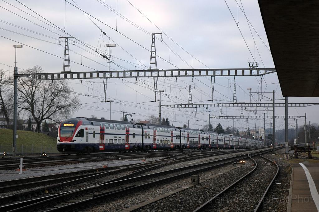3030-0026-220114.jpg - SBB-CFF RABe 511.002 "Stadt Zürich" + RABe 511.007 / Wetzikon 22.1.2014