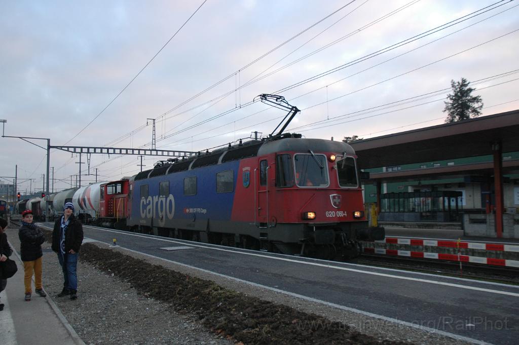 3030-0038-220114.jpg - SBB-CFF Re 620.060-4 "Tavannes" + LSB Tm 232.104-0 / Wetzikon 22.1.2014