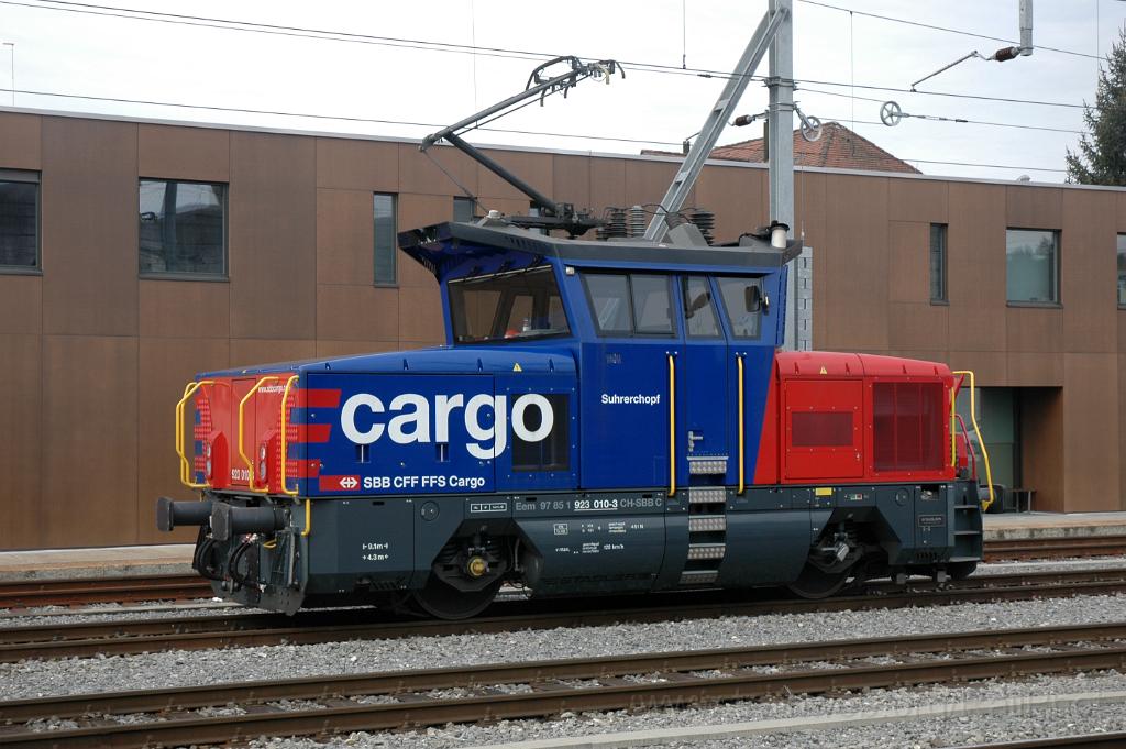 3033-0014-010214.jpg - SBB-CFF Eem 923.010-3 "Suhrerchopf" / Suhr 1.2.2014