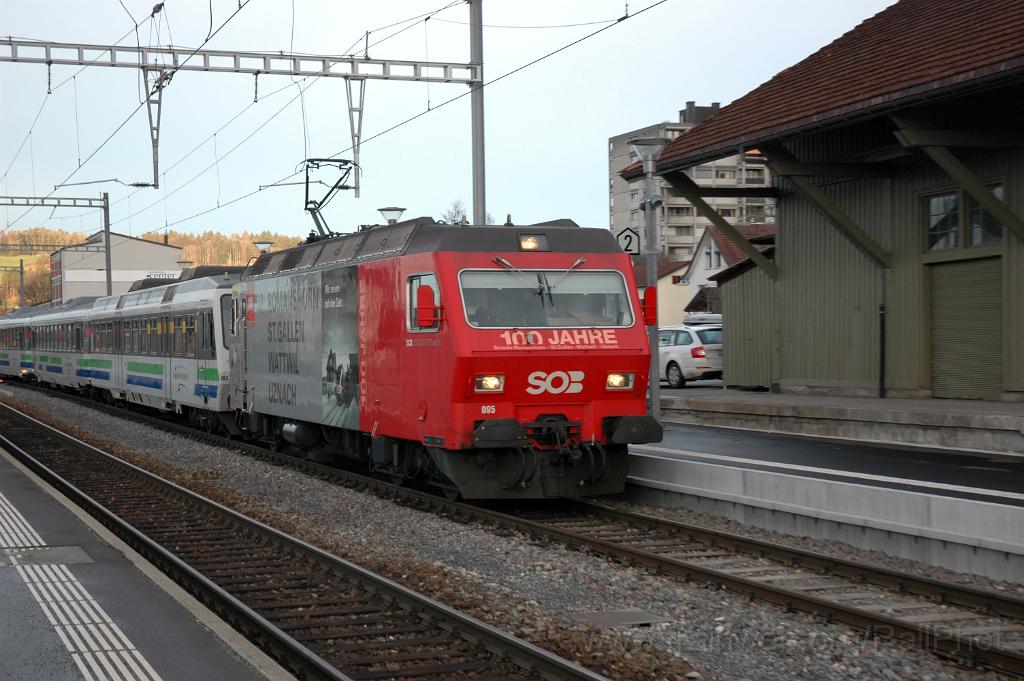 3035-0010-130214.jpg - SOB Re 456.095-9 "Degersheim" / Uznach 13.2.2014