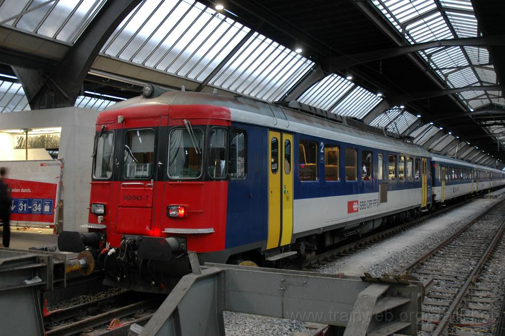 3039-0036-280214.jpg - SBB-CFF RBe 540.043-7 / Zürich HB 28.2.2014