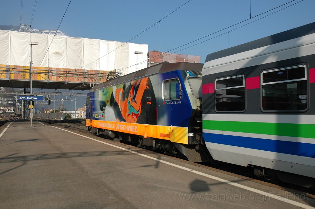 3043-0033-140314.jpg - SOB Re 456.092-6 "Amriswil" / Arth-Goldau 14.3.2014