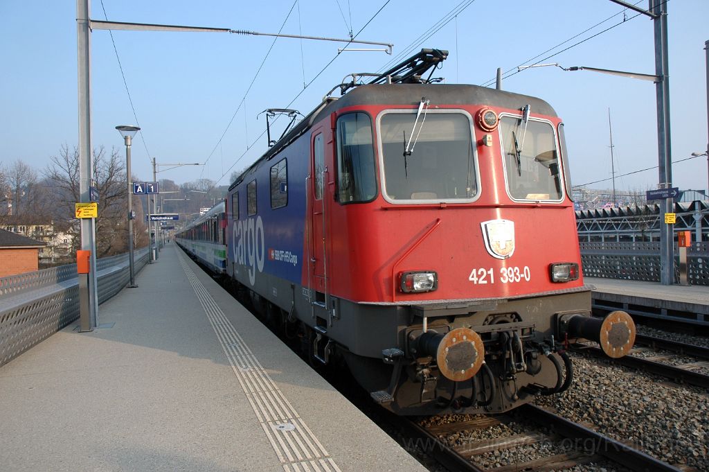 3048-0018-140314.jpg - SBB-CFF Re 421.393-0 / Luzern Verkehrshaus 14.3.2014