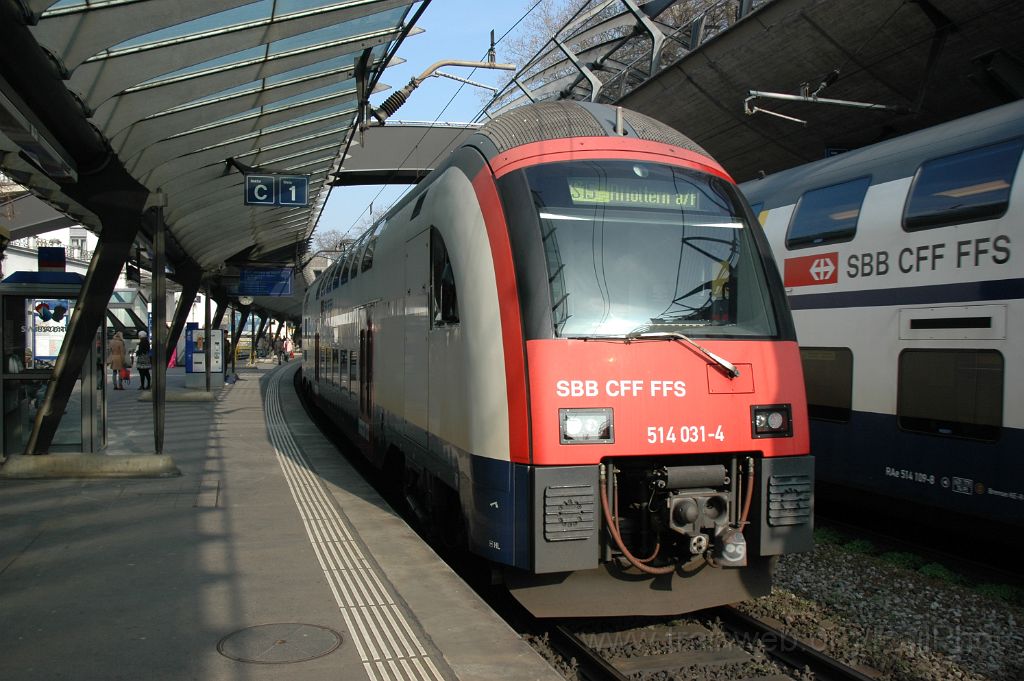 3053-0018-270314.jpg - SBB-CFF RABe 514.031-4 / Zürich-Stadelhofen 27.3.2014