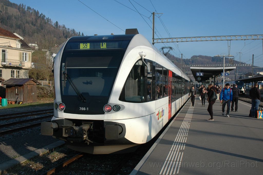 3053-0040-280314.jpg - Thurbo RABe 526.766-1 / Wattwil 28.3.2014