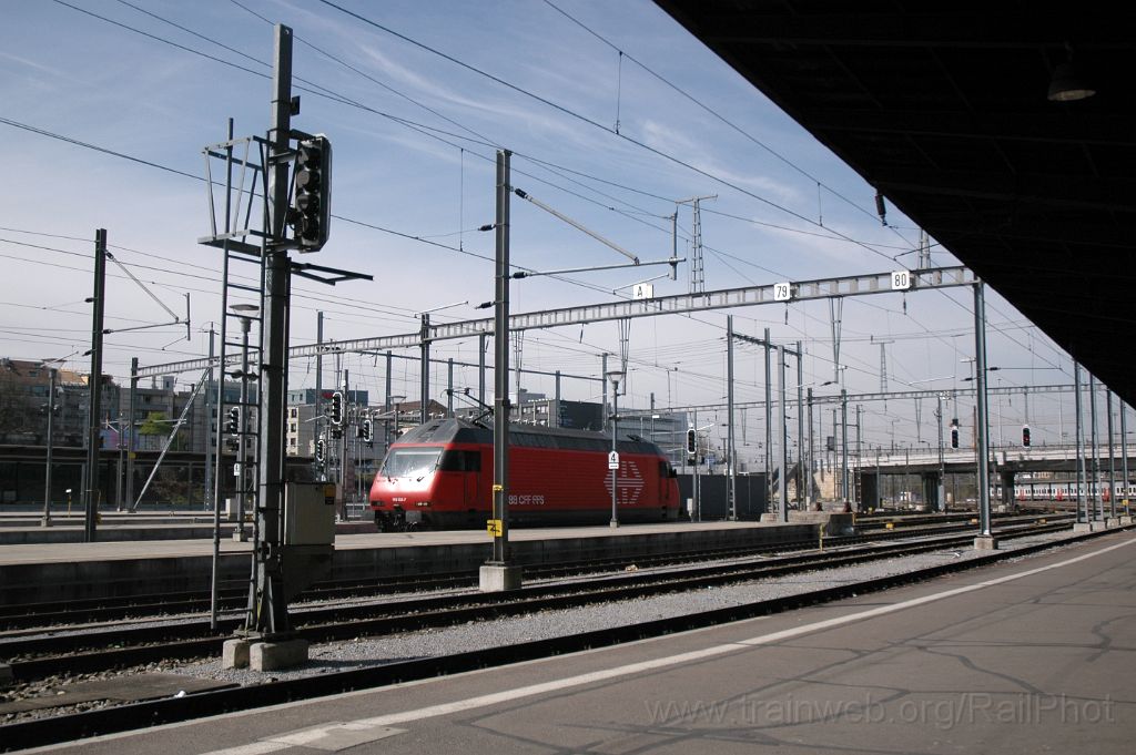 3057-0007-290314.jpg - SBB-CFF Re 460.055-7 "Lillehammer" / Basel SBB 29.3.2014