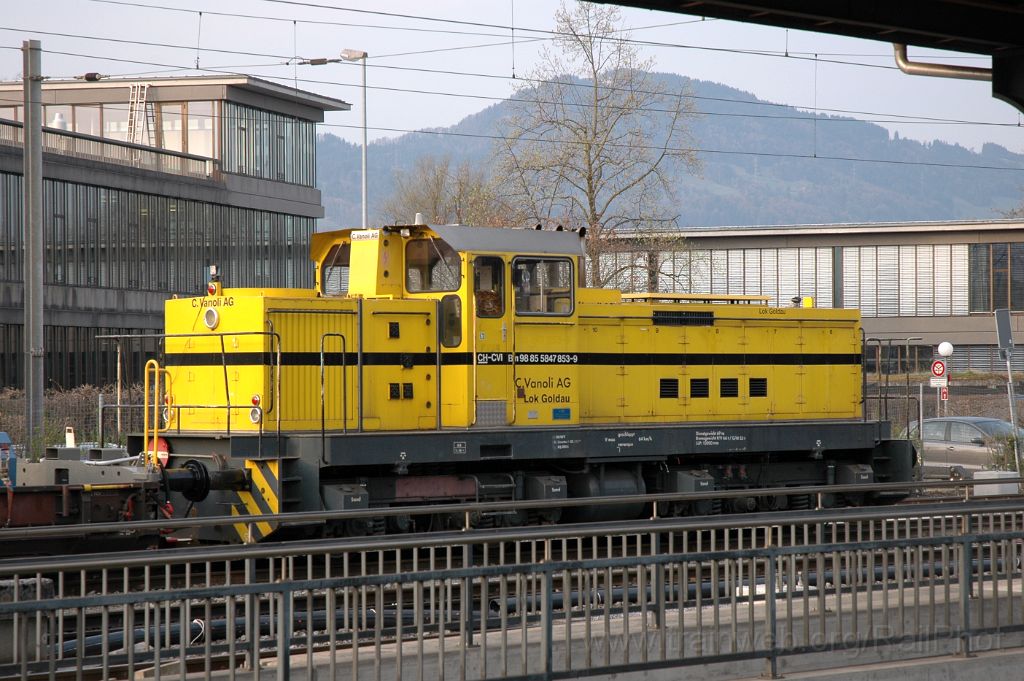 3061-0020-010414.jpg - Vanoli Bm 847.853-9 "Lok Goldau" / Rapperswil 1.4.2014