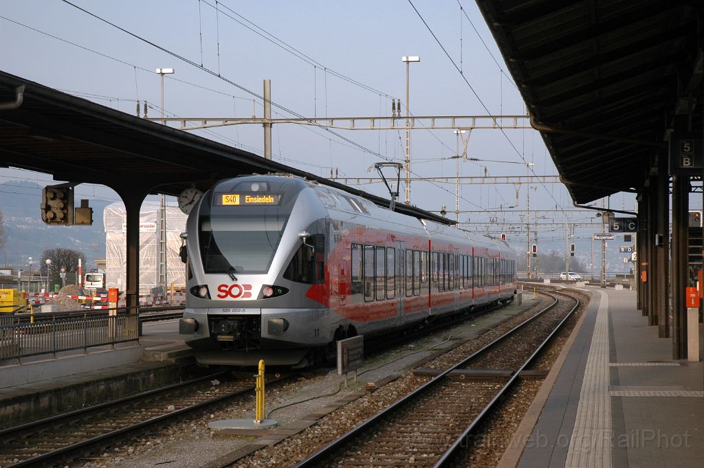 3061-0027-010414.jpg - SOB RABe 526.062-5 "Chapfenberg" / Rapperswil 1.4.2014