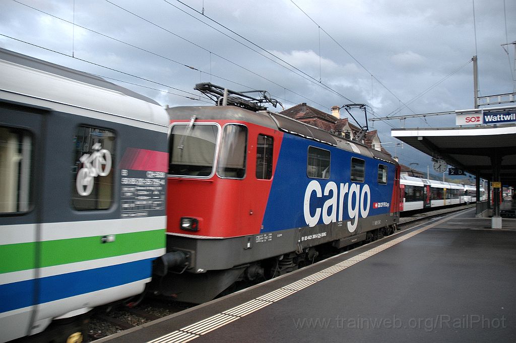 3067-0003-080414.jpg - SBB-CFF Re 421.393-0 / Wattwil 8.4.2014