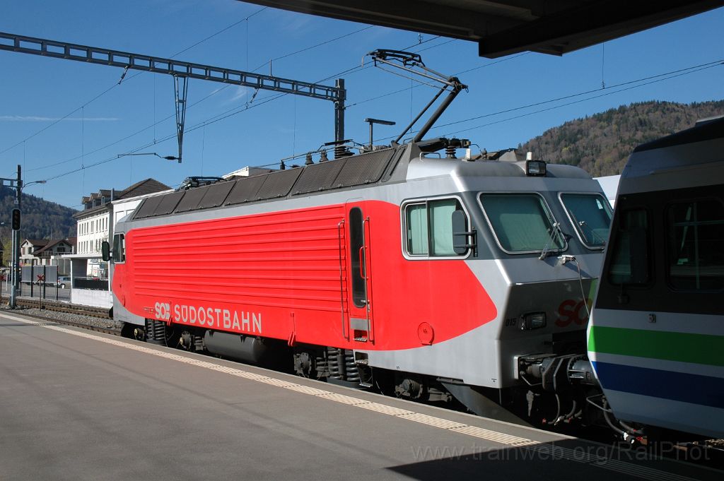 3077-0023-170414.jpg - SOB Re 446.015-0 / Wattwil 17.4.2014