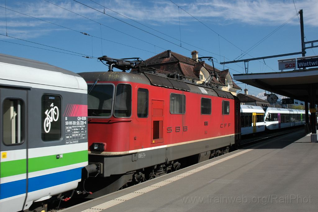 3077-0043-170414.jpg - SBB-CFF Re 4/4'' 11313 / Wattwil 17.4.2014