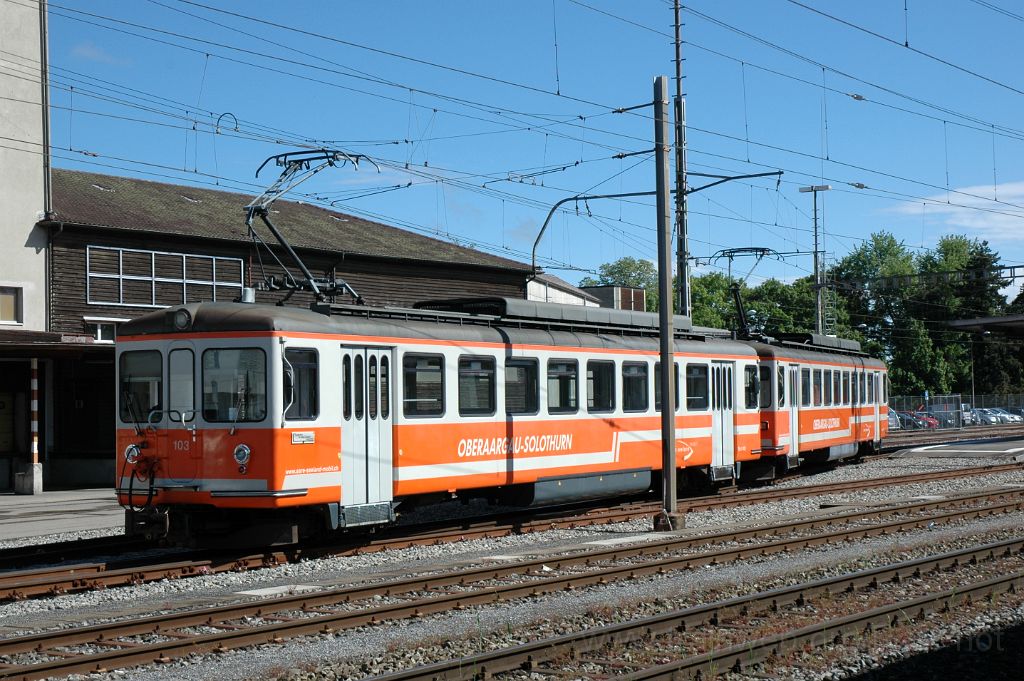 3119-0031-230514.jpg - ASM Be 4/4 104 + 103 / Langenthal 23.5.2014