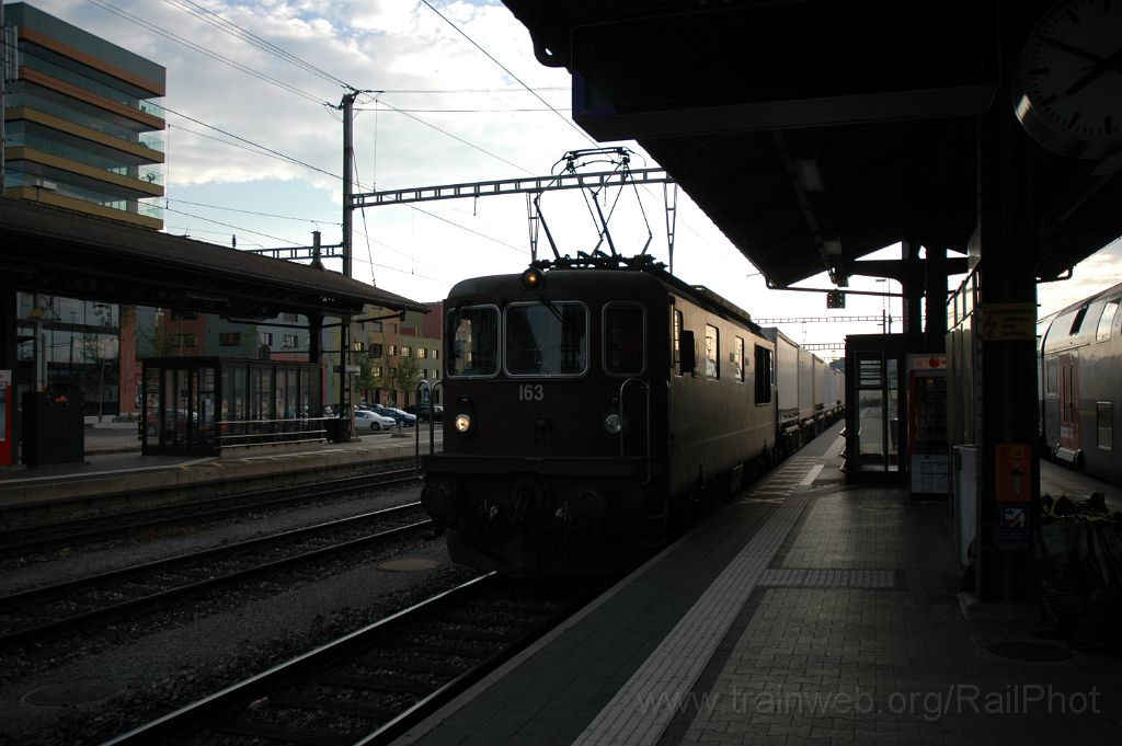 3136-0027-280514.jpg - BLS Re 4/4 163 "Grenchen" / Pfäffikon SZ 28.5.2014