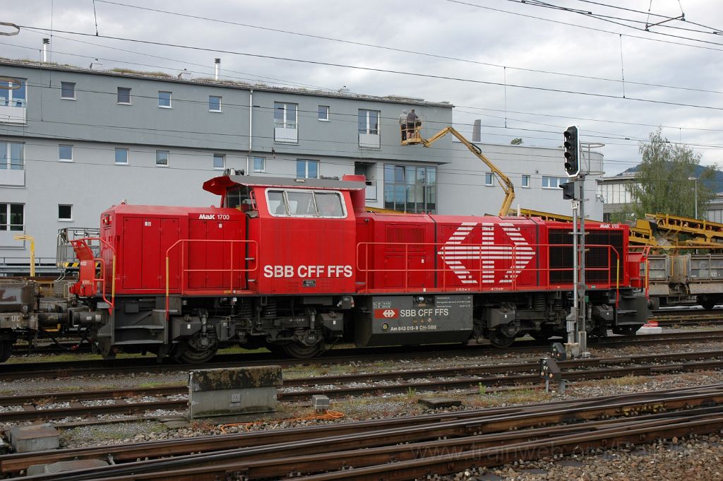 3146-0012-050614.jpg - SBB-CFF Am 843.015-9 / Rapperswil 5.6.2014