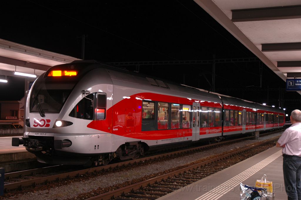 3146-0041-070614.jpg - SOB RABe 526.063-3 "Alpstein" / Uznach 7.6.2014