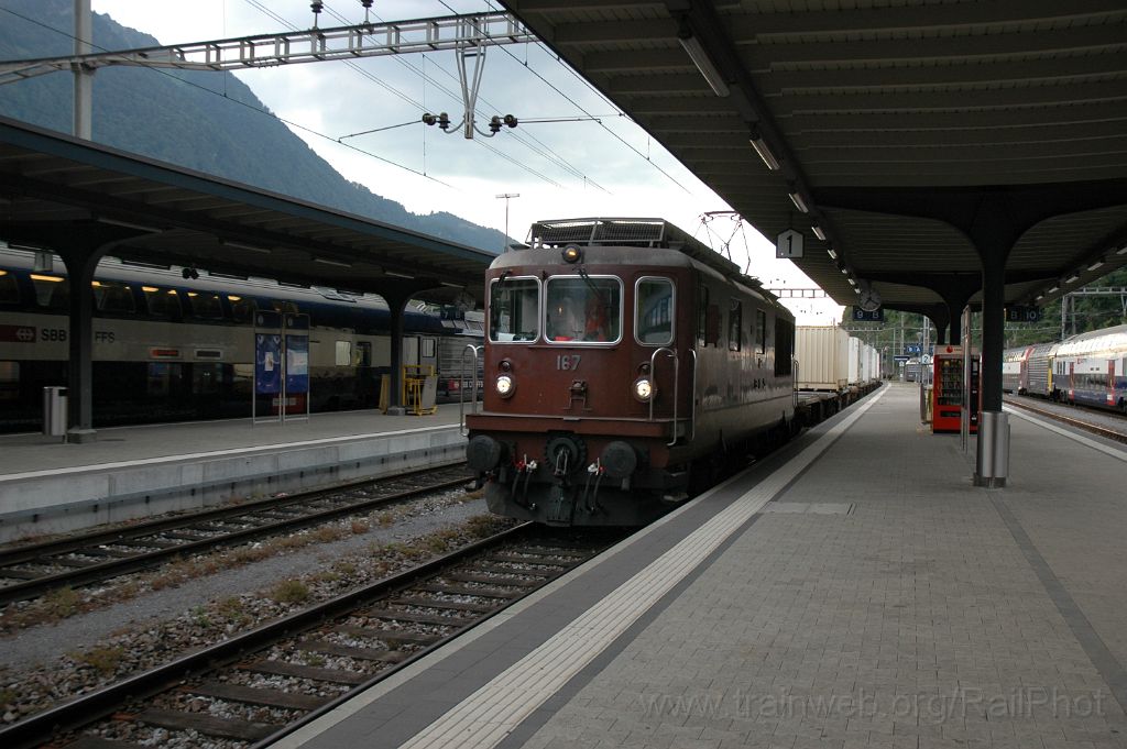 3170-0048-170614.jpg - BLS Re 4/4 167 "Ausserberg" / Ziegelbrücke 17.6.2014