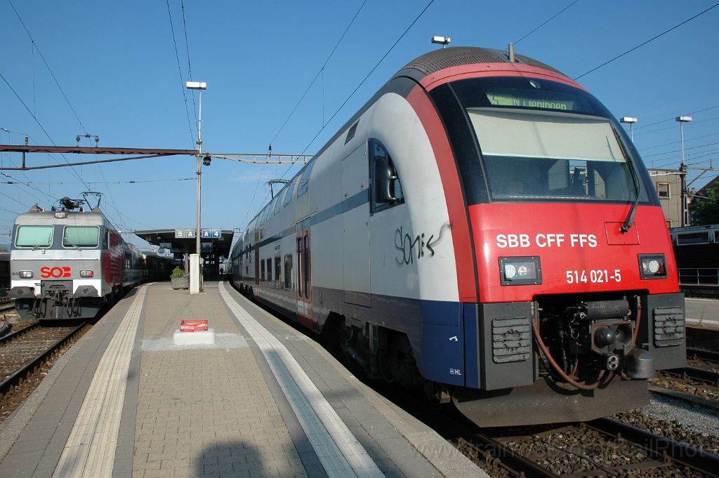 3192-0005-270614.jpg - SBB-CFF RABe 514.021-5 + SOB Re 446.015-0 / Rapperswil 27.6.2014