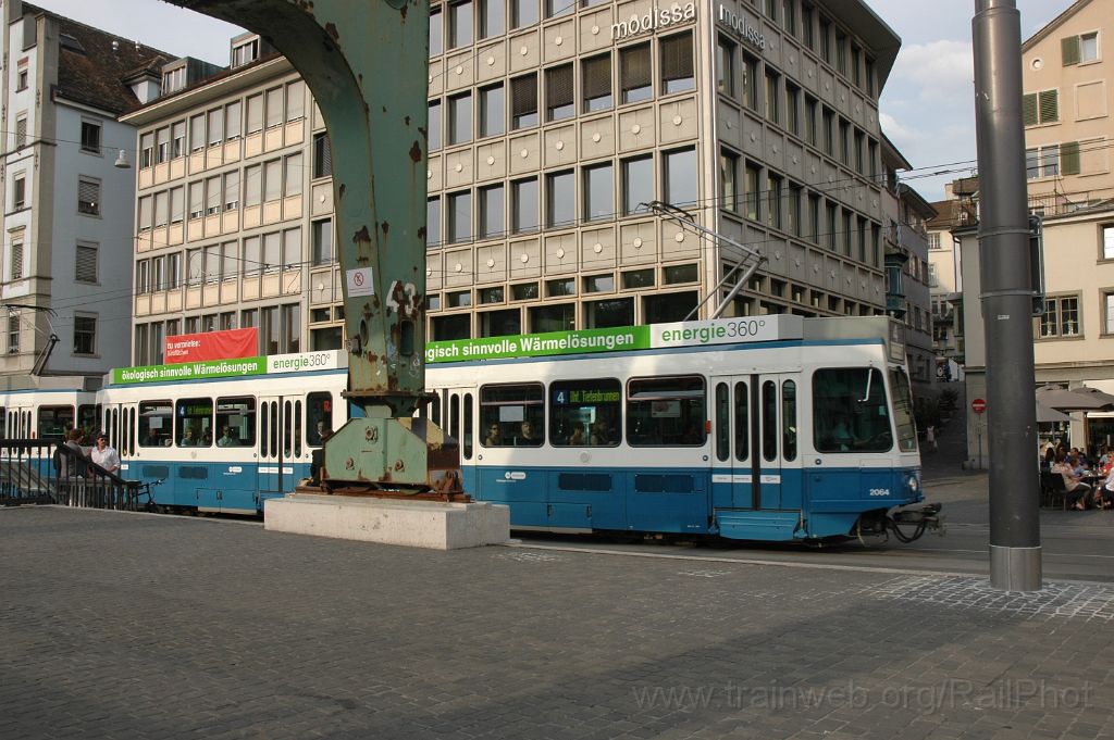3194-0048-270614.jpg - VBZ Be 4/6'' 2064 / Limmatquai 27.6.2014