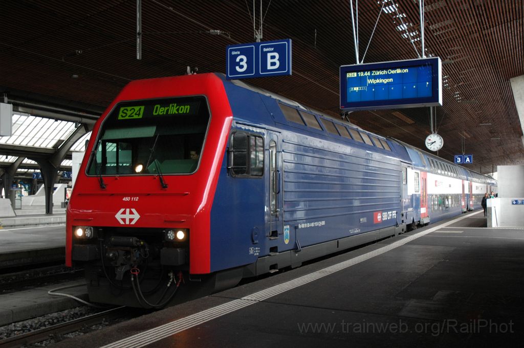3204-0028-220714.jpg - SBB-CFF Re 450.112-8 "Flurlingen" / Zürich HB 22.7.2014