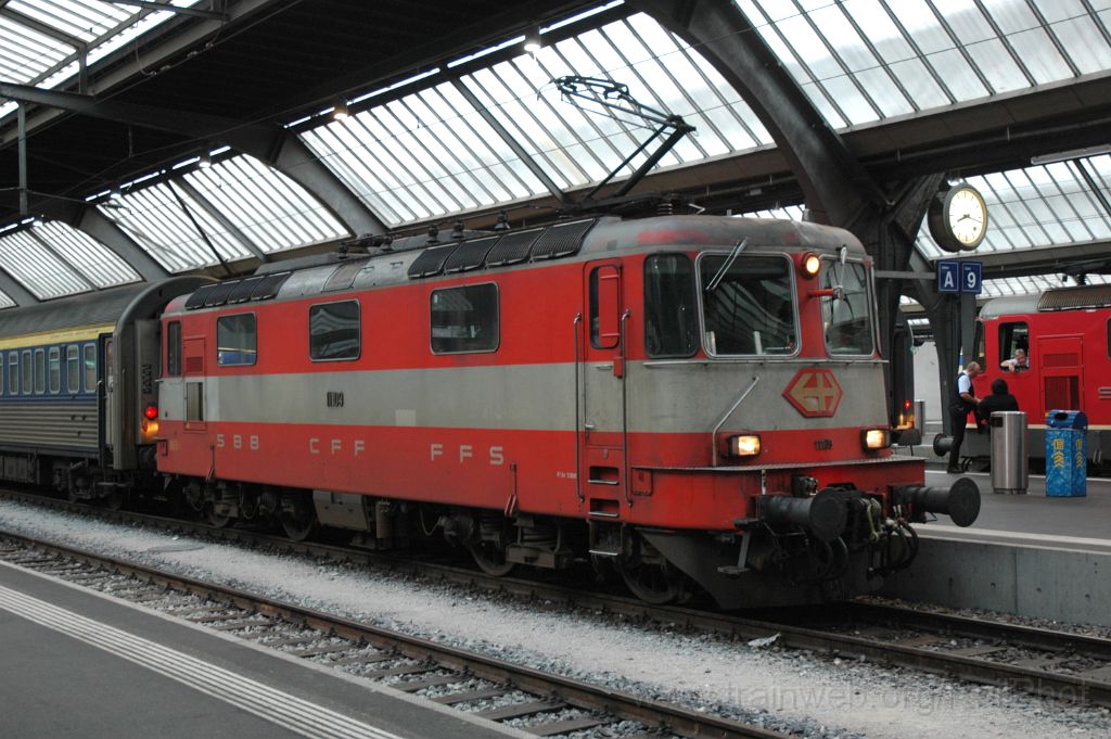 3204-0040-220714.jpg - SBB-CFF Re 4/4'' 11109 / Zürich HB 22.7.2014