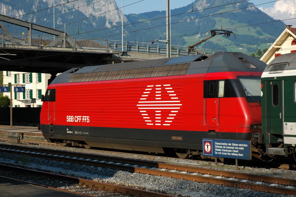 3213-0025-240714.jpg - SBB-CFF Re 460.000-3 "Grauholz" / Brunnen 24.7.2014