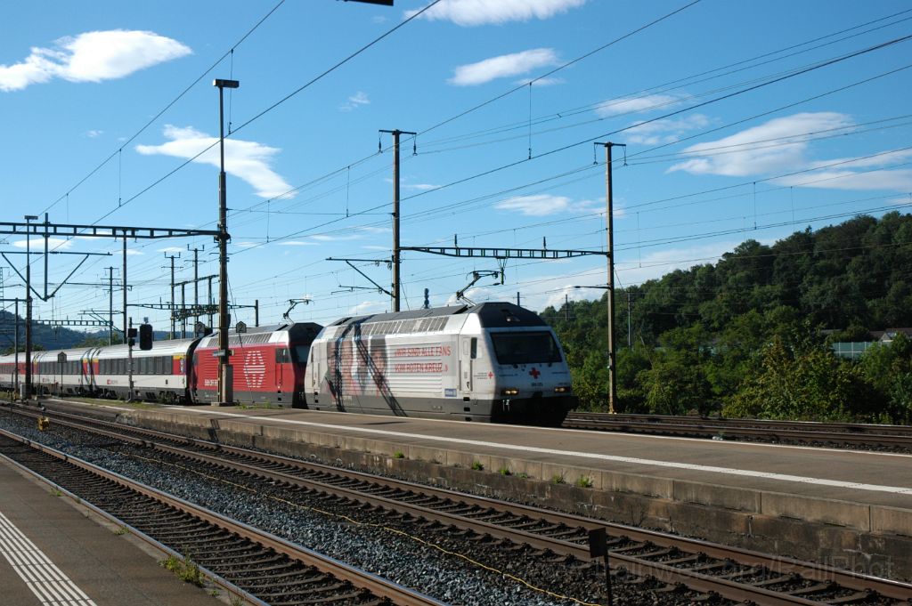 3230-0001-080814.jpg - SBB-CFF Re 460.041-7 "Mendrisiotto" + Re 460.026-8 "Fricktal" / Killwangen-Spreitenbach 8.8.2014
